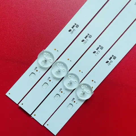 LED 램프 백라이트 스트립, LG 49LK5910PLC 49UF6407 49UH610N 49UJ6300 49UJ630V 49UJ634V 49UJ6350 NC490DUE-AAFX1-41CA, 세트당 8 개