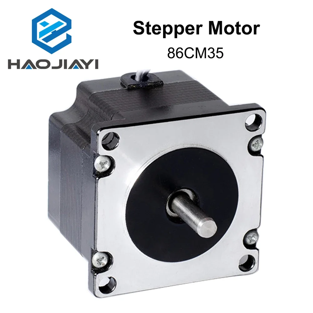 

Leadshine 2 phase Stepper Motor 86CM35 for NEMA34 4A Length 65mm Shaft 12.7mm