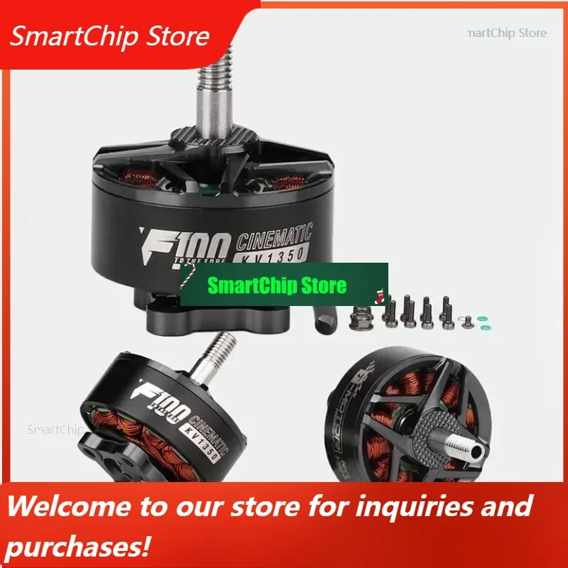 Motor Cinematográfico de Largo Alcance T-MOTOR F100 2810 Nuevo, 1350KV 1100KV, Motor sin Escobillas para Multirrotor RC X-CLASS 7 Pulgadas 8iDrone Pa