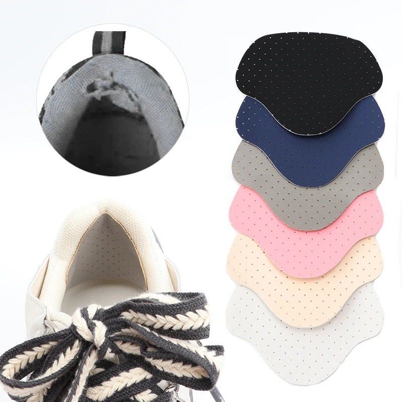 4 PCS Heel Repair Subsidy Sticky Shoes Hole Sneakers Insoles Patch Heel Pads Heels Sticker Protector Foot Care Anti-Wear Inserts