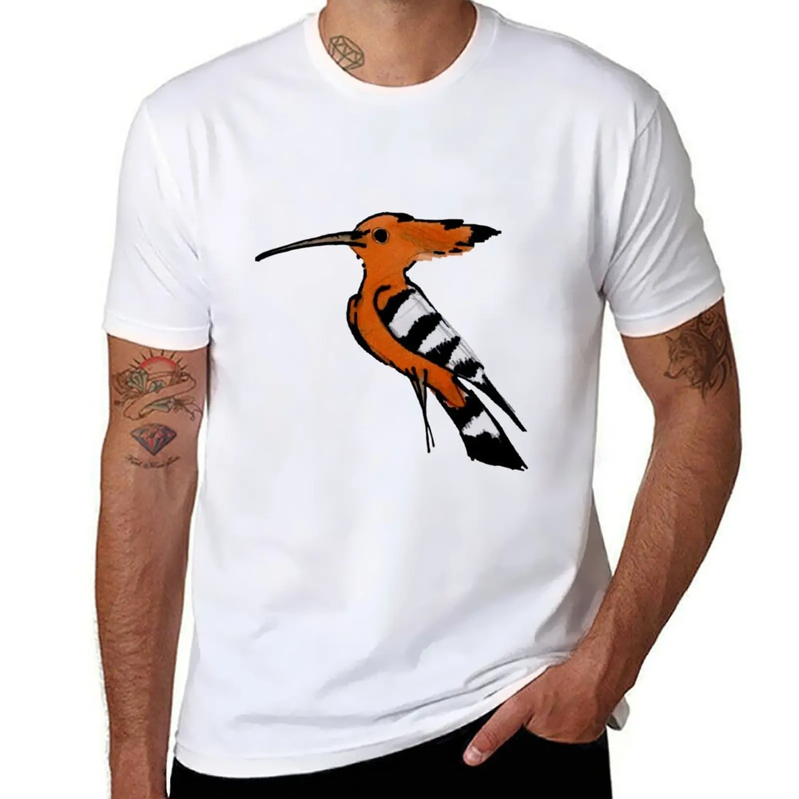 

hoopoe T-Shirt man t shirts for men casual man t shirt heavy cotton T-Shirt