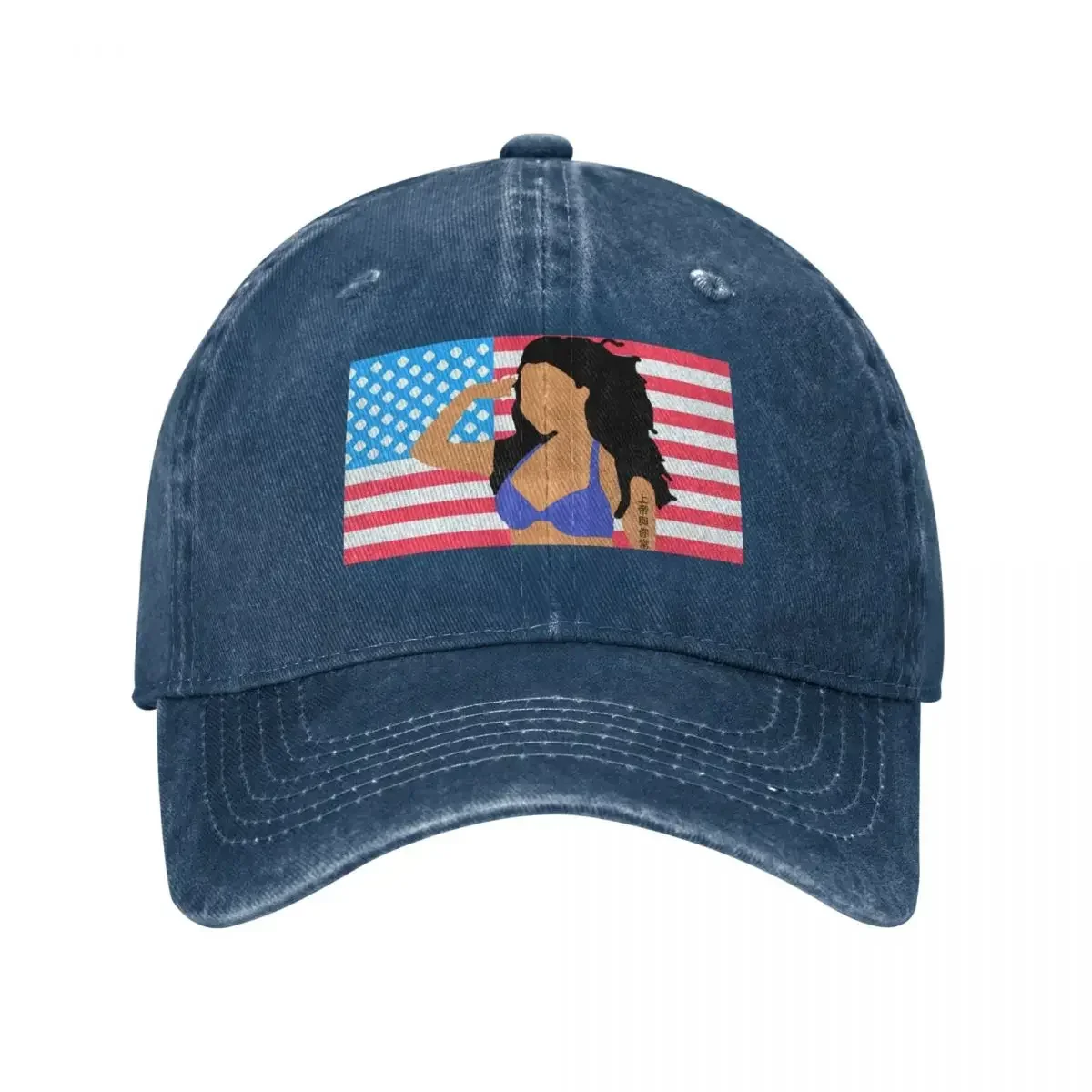 

Nicki Minaj Flag Baseball Cap fun hats western Hat Caps For Women Men's