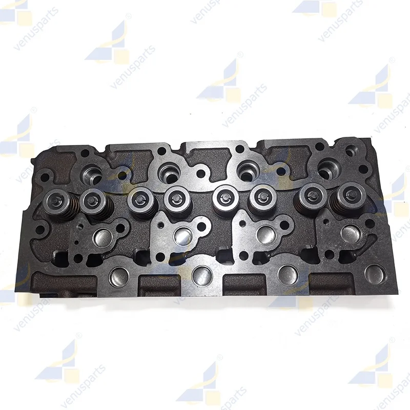 New Kubota Bare Cylinder Head For Bobcat Engine Parts V1902 V1702 Complete Cylinder Head With Valves 15422-03040