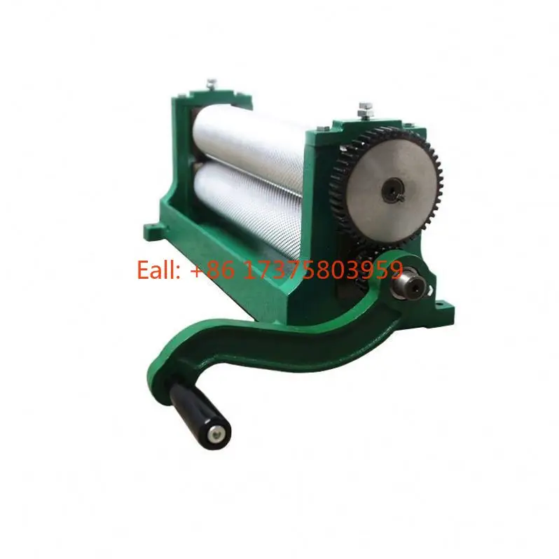ANDUUK Honey Comb Machine Beeswax Flat Sheet Machine Beeswax Foundation Embosser 5.4 or 4.9mm Mamual Beeswax Foundation Machine