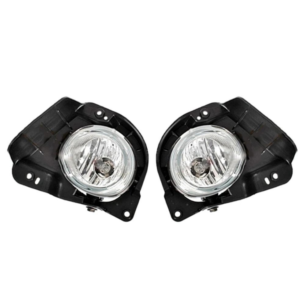 

2Pcs Car Front Bumper Left Right Fog Lights Assembly Foglight with Bulb for Mazda 2 Demio 2007-2010 Hatchback