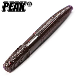 PEAK Senko Stick Bait Worm Senko Ned Rig Wacky Drop Shot Salted Soft Fishing Lure Swimbait 7cm Tpe Material Pesca