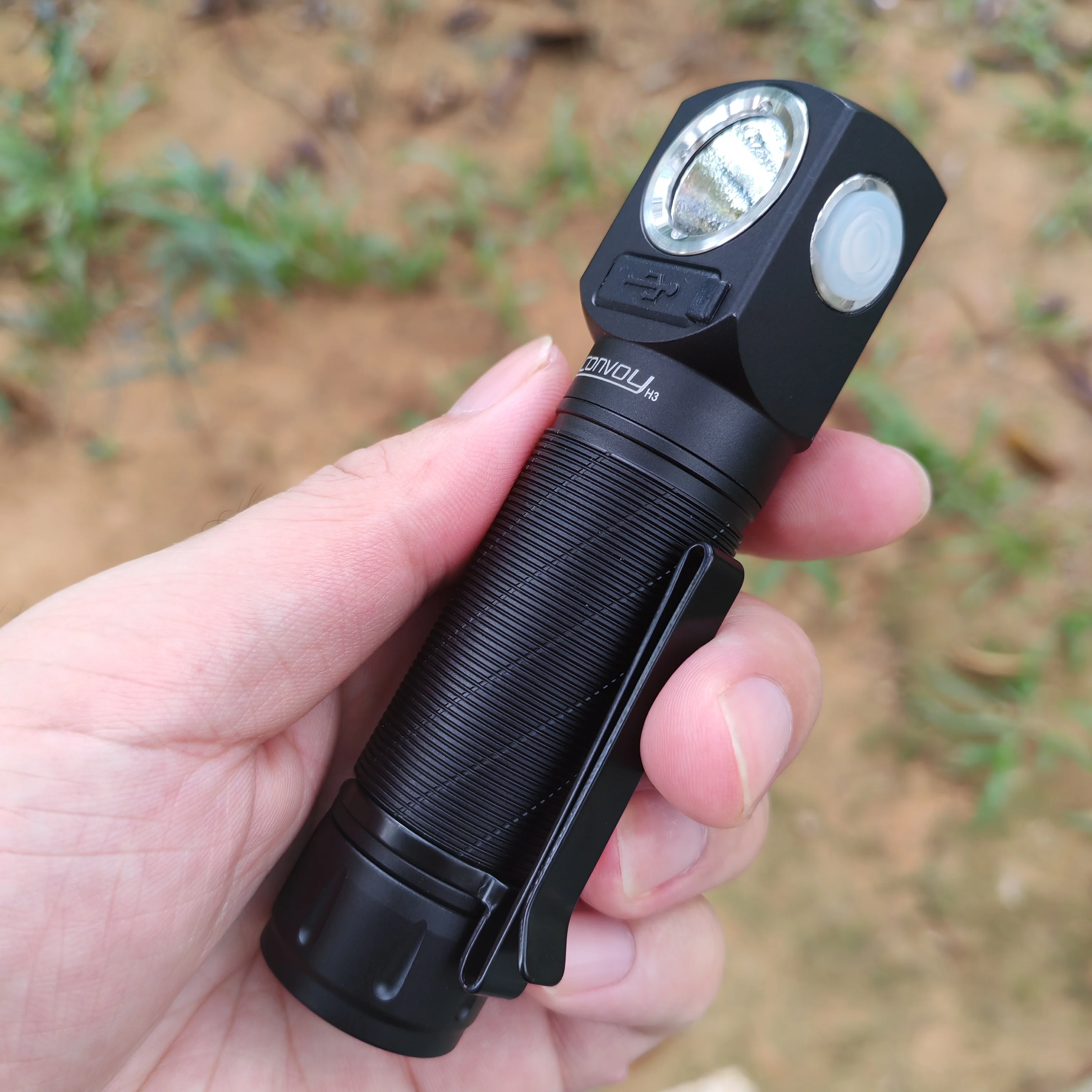 

Flashlight Convoy H3 519A Led Headlamp 21700 Lanterna Type-c Rechargeable Torch Head Light Portale Camping Hiking Fishing Lamp