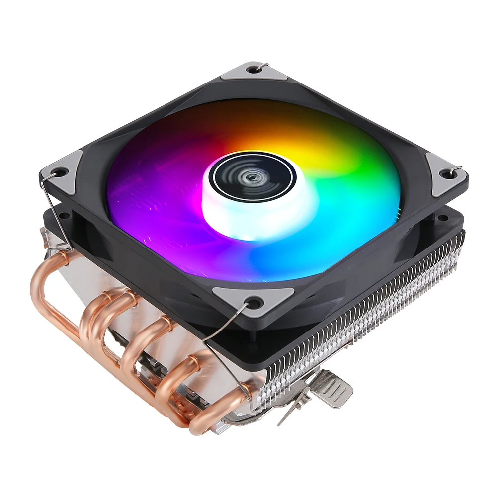 XUANFENG 6 Heatpipe Luchtgekoelde 120 mm ventilator 4pin / PWM Mute PC Horizontale CPU-koeler installeren LGA1700 1200 115x2011 AM4 AM5 i3 i5 i7 - afbeelding 2