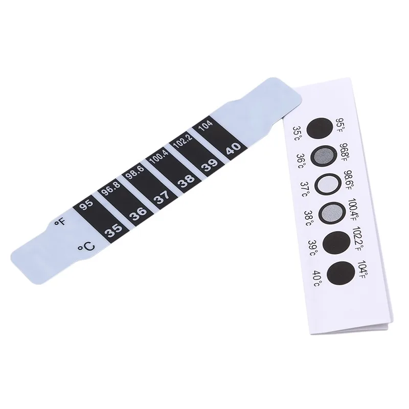 Forehead Head Strip Thermometer Stickers Baby Child Kid Fever Body Test paper Portable household temperature Baby Care