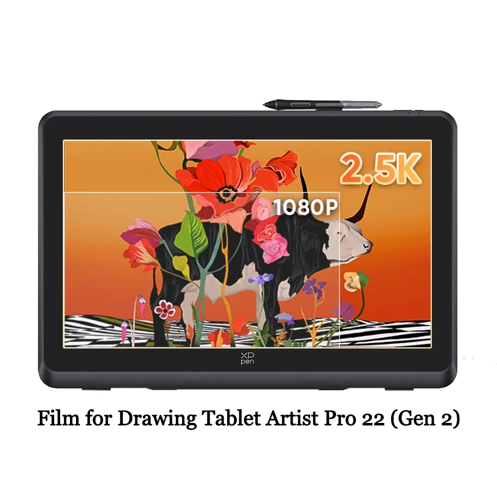 

Protective Film ONLY for xppen Artist Pro 22 (Gen 2) Drawing Monitor Paper Like Feeling Film