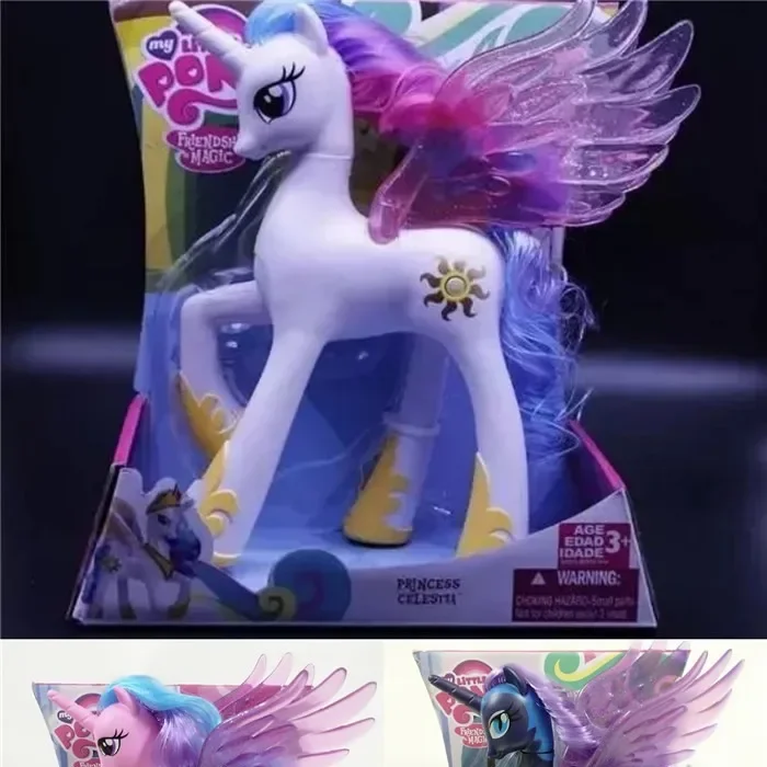 อะนิเมะร้อน My Little Pony ตัวเลข Scootaloo รูปน่ารัก Belle Action Figure Kawaii ตุ๊กตาของเล่นตกแต่งเด็กของขวัญวันเกิด