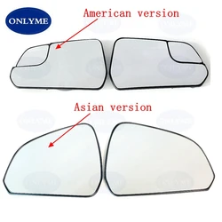 Car Wide Angle Convex Heated Mirror Glass For Ford Mustang 2015 2016 2017 2018 2019 2020 American Vesion / Asian Version
