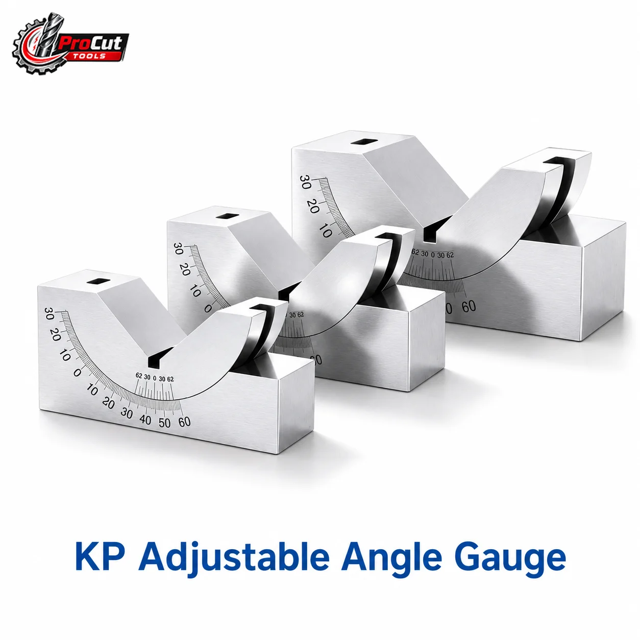 KP25 KP30 KP46 Precision Adjustable Angle Gauge V‑Block Angle Setting Block for Grinding Milling Machine Measuring Tool
