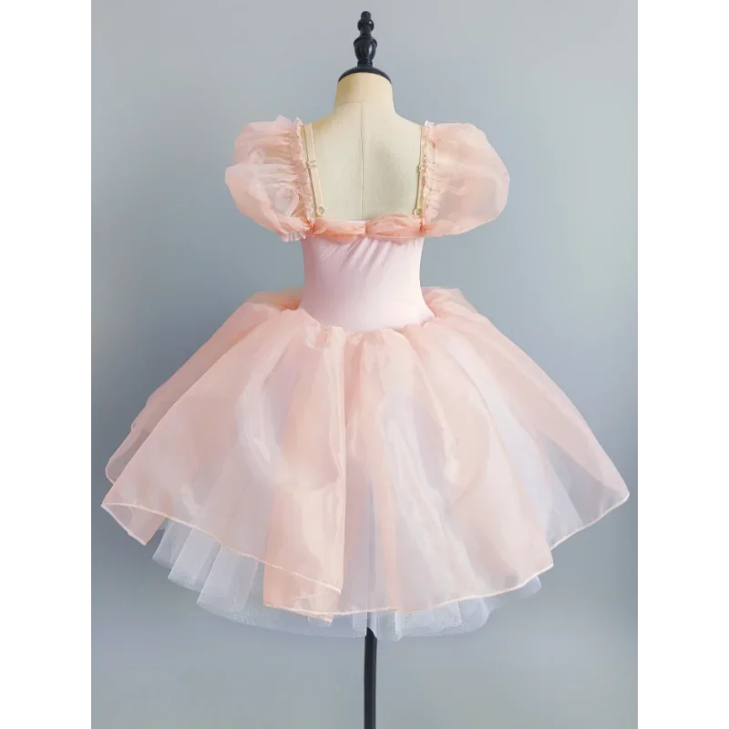 Children's Sequins Professional Ballet Skirt Swan Dance Performance Ballet Costume Girl Dance Costume