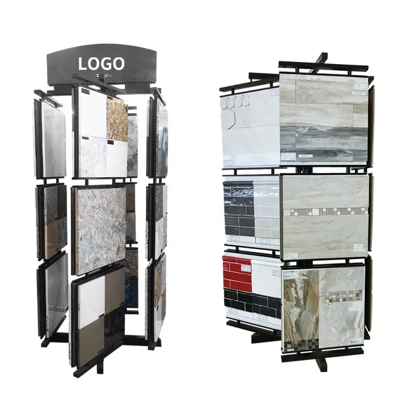 

Rotate Showing Tile Granite Ceramic Sample Rotatable Quartz Racks Floor Standing Plate Stone Marble Display Rack