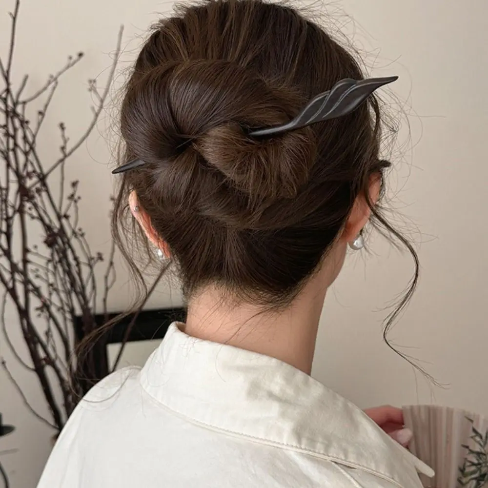 

Wood Sandalwood Hair Stick Ancient Style Girl Hair Accessories Chinese Style Hairpin Cheongsam Hair Chopstick Wooden