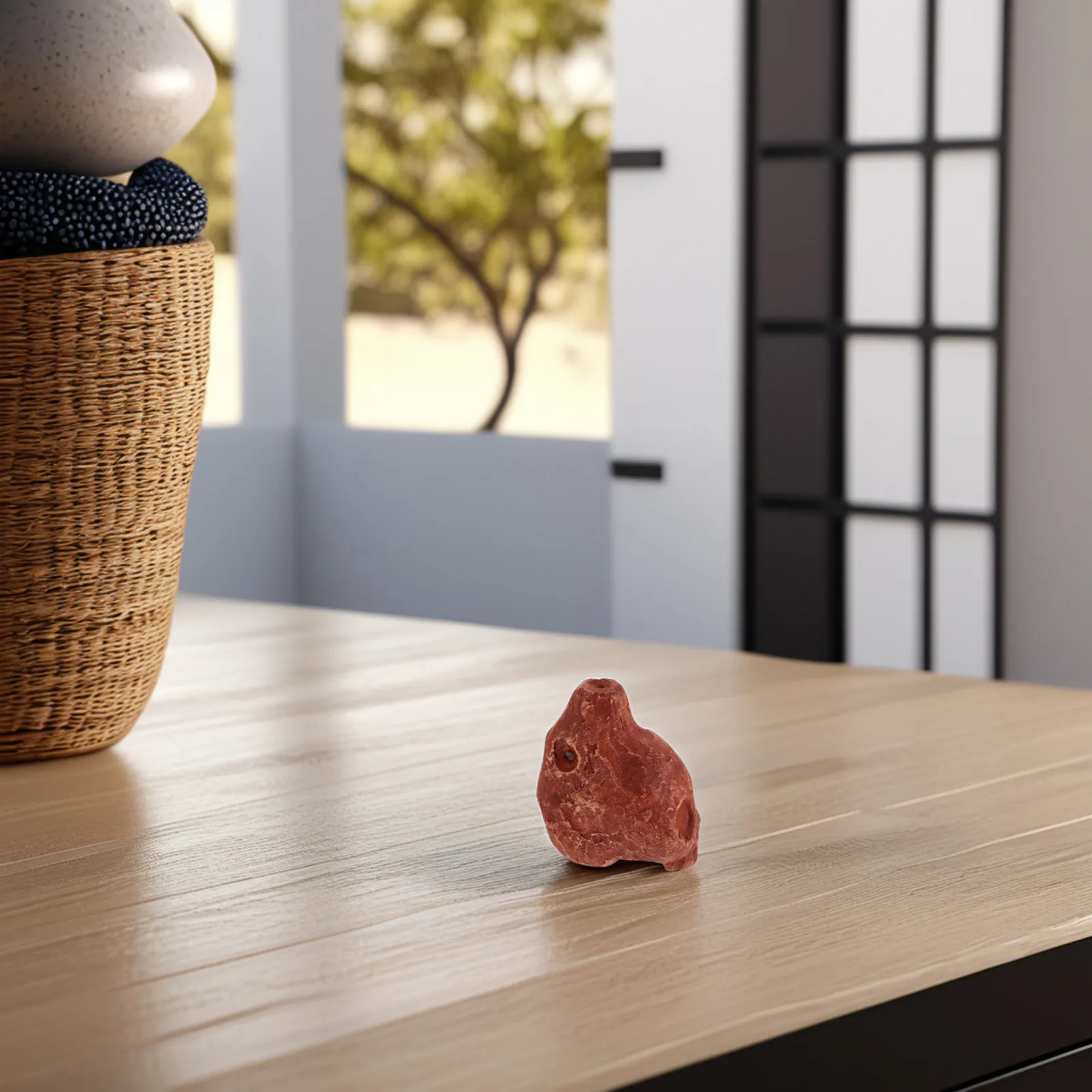 

Керамический свисток-голова черепа, светло-коричневый, миниатюрный, для Хэллоуина, пугающий, громкий, для вечеринок, аварийный, имитирующий крик