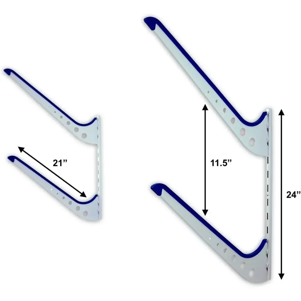 SUP Wall Storage Rack, Adjustable Metal Paddleboard Organizer for Home and Garage view 2