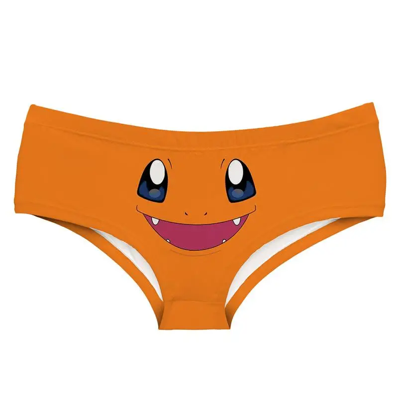 Pokemon Briefs Anime Pikachu women Panties Cartoon Cotton Teenager Briefs Kawaii Cosplay Male Underwear Gifts Soft Breathable