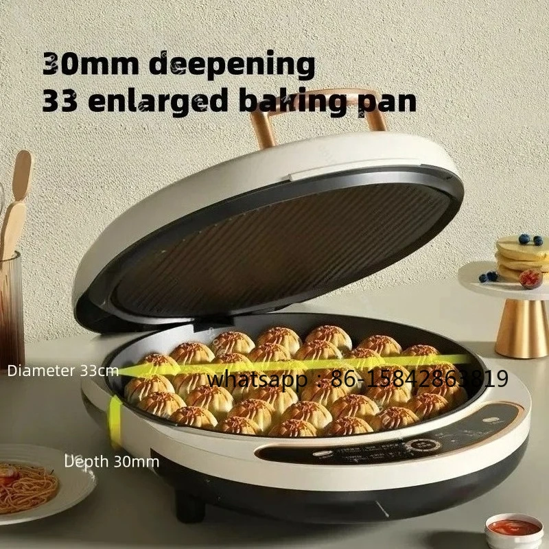 Electric Pancake Pan Household Double-sided Heating To Increase Automatic Power-off Pancake Frying Machine