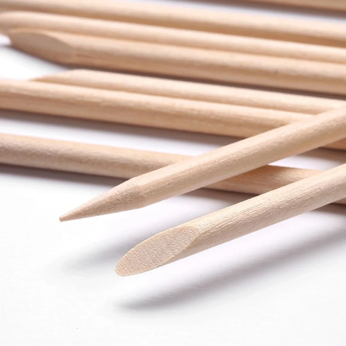 Outil de réparation de montres, bâton de nettoyage en bois massif, bâton en bois de saule adapté à la réparation de mouvements, outil de nettoyage du cadran, bande en bois, 20 pièces