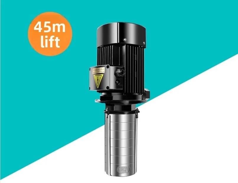 370W Multi-Stage Centrifugal Water Pump, Three-Phase High Pressure Cooling Pump for CNC Lathe Engraving Machine