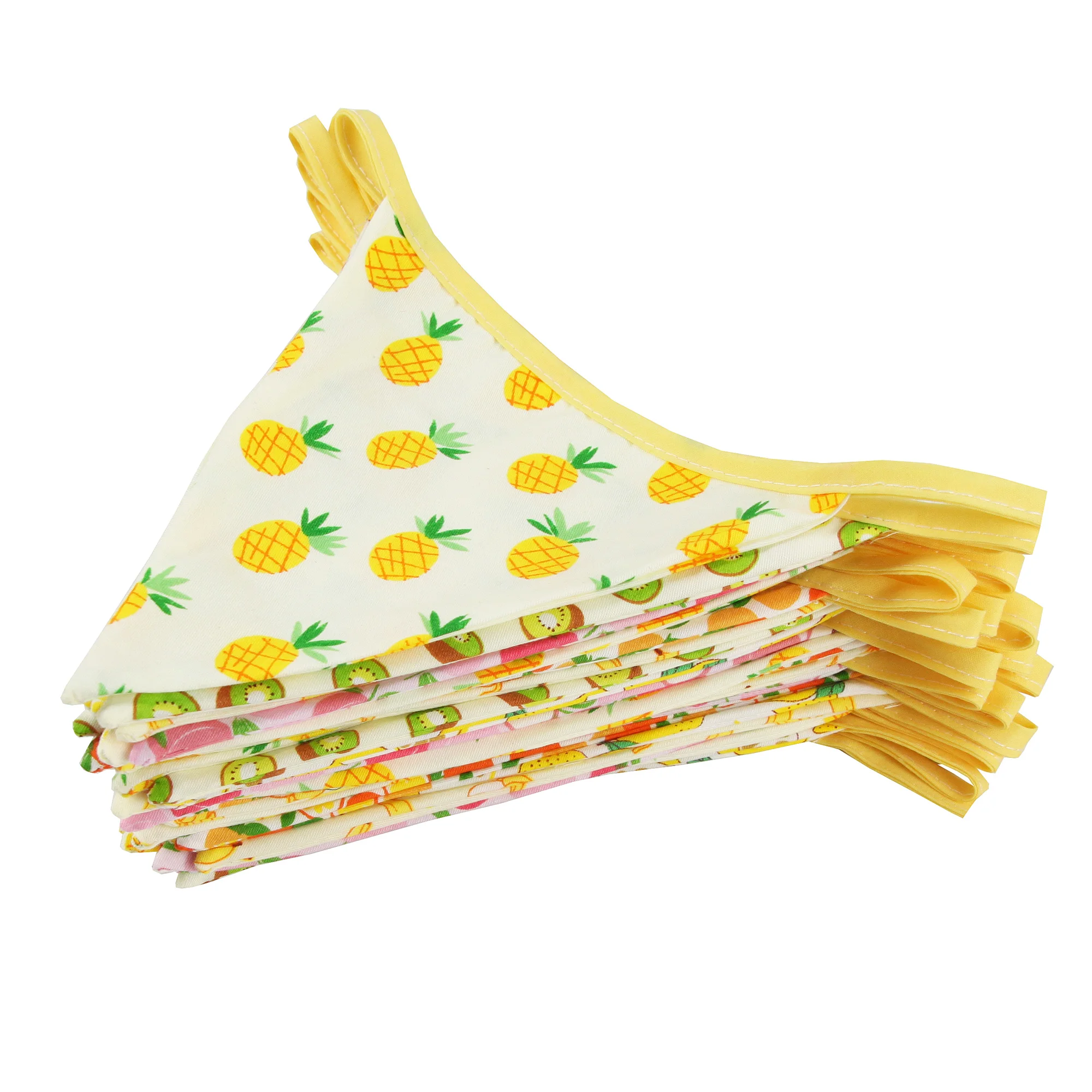 Neue 10 mt 36 fahnen Weiß Baumwolle Spitze Stoff Bunting Flags Hochzeit Party Dekoration Banner Hause Braut Dusche Bunting Garland – Detail 23