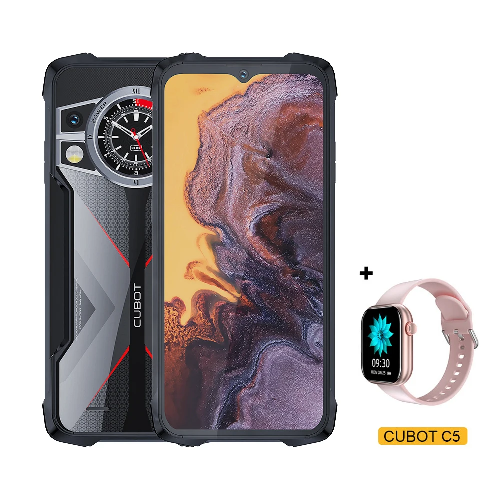 Cubot KingKong 9, Helio G99, 120Hz 6.583-Inch Screen, Rugged