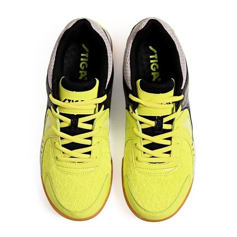 Melhor venda sapatos de badminton casais branco verde sapatos esportivos internos das mulheres dos homens designer tênis de mesa sapato unisex marca sapatos de ginásio