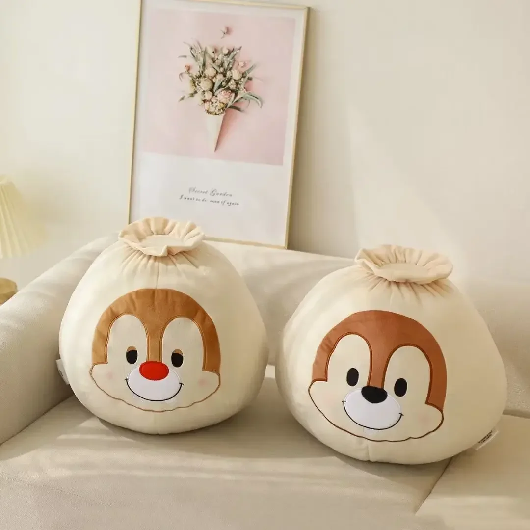 

Disney Chip'n'Dale Steamed Stuffed Bun Shape Cartoon Anime Plush Pillow Soft Cute Plush Cushion Decor Christmas Brithday Gifts