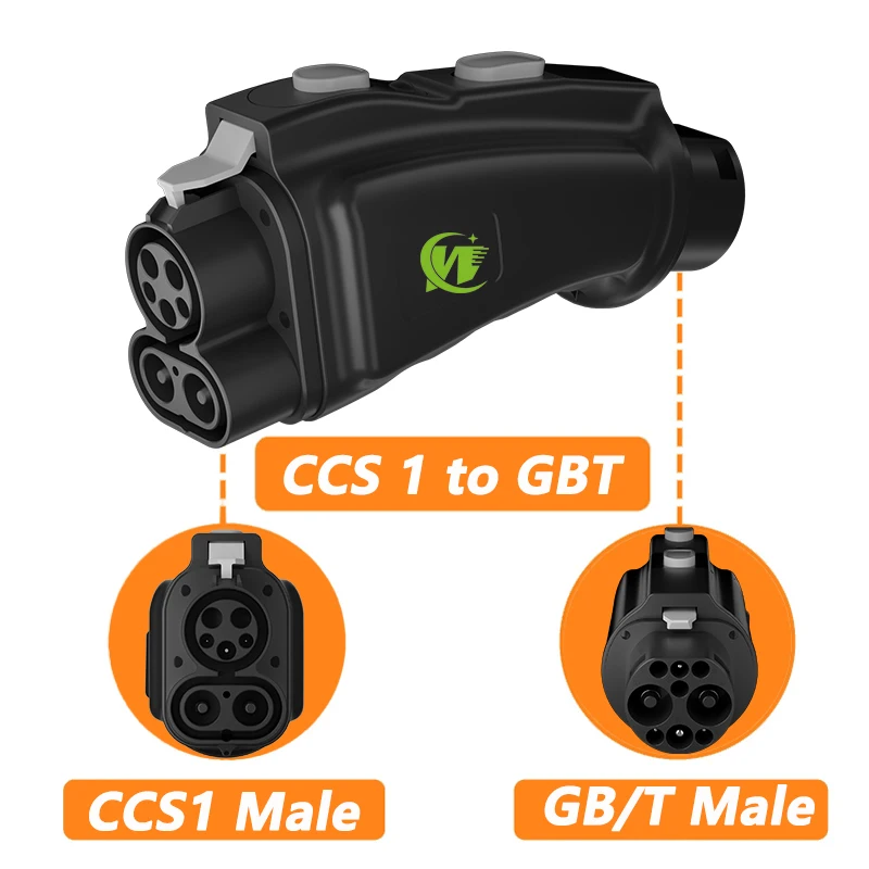Станция быстрой зарядки WUFEN CCS 1–GBT Адаптер постоянного тока EV Super Charger CCS Combo 1–GBT 250A 250 кВт для автомобиля ZEEKR BYD JAC