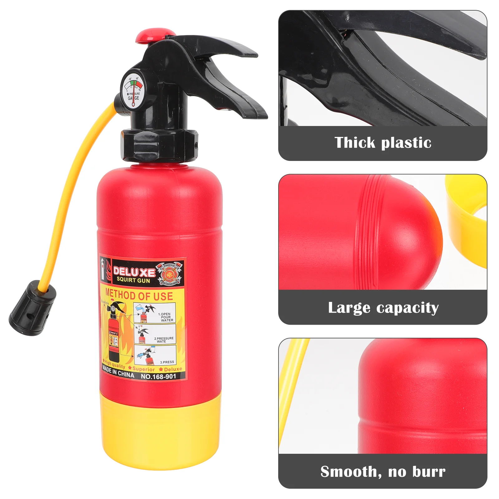 Toy Firefighter Squirt Extinguisher Beach Squirter Children Prank Simulation Spray Truck