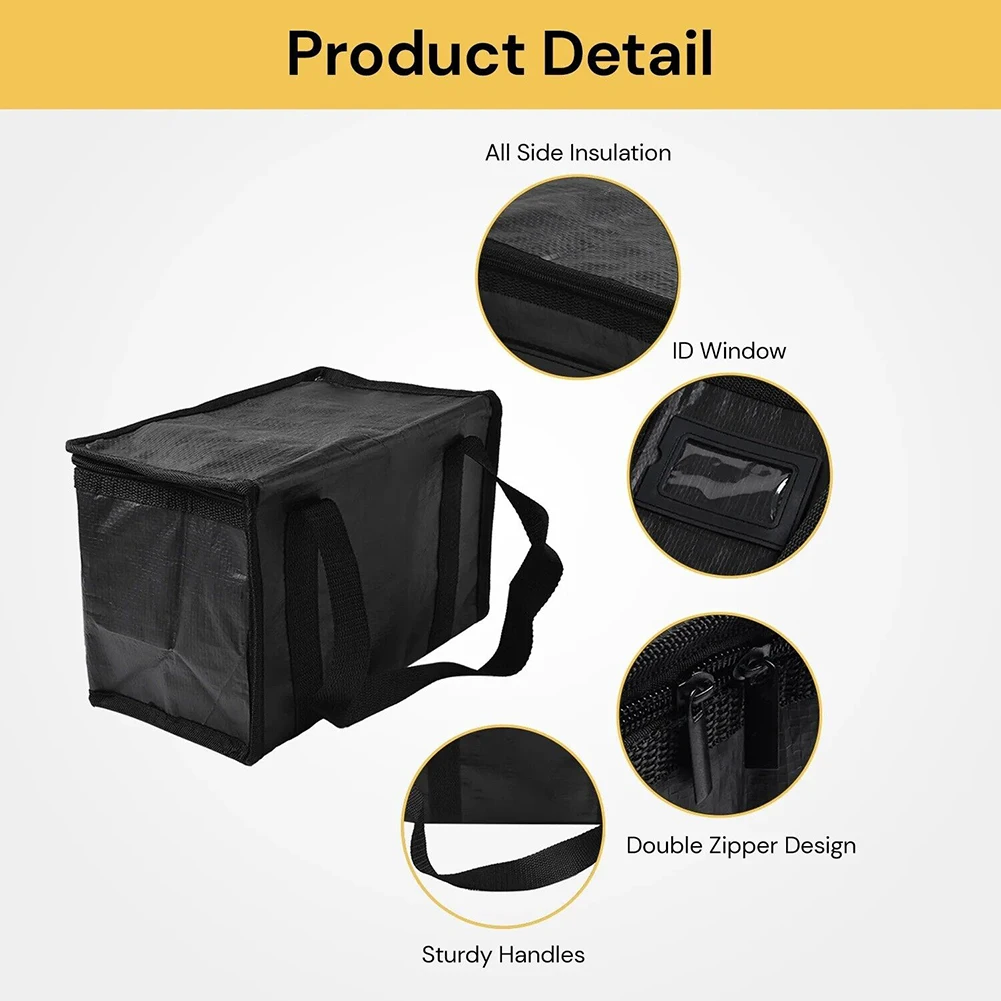 2024 Portable Lunch Cooler Bag Folding Insulation Picnic Ice Pack Food Thermal Bag Drink Carrier Insulated Bags Food  Bag