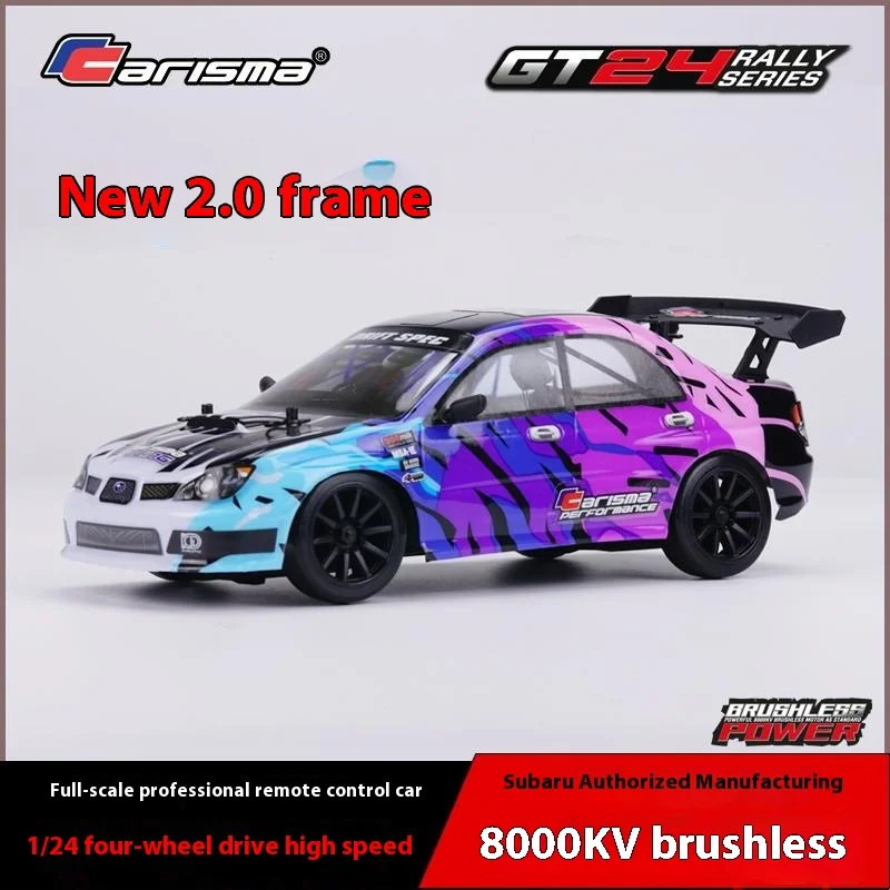 Carisma 1/24 Brushless Remote Control Car Simulation Model Rc Car Four-Wheel Drive Drift Car Tabletop Car Toy Boy Gifts