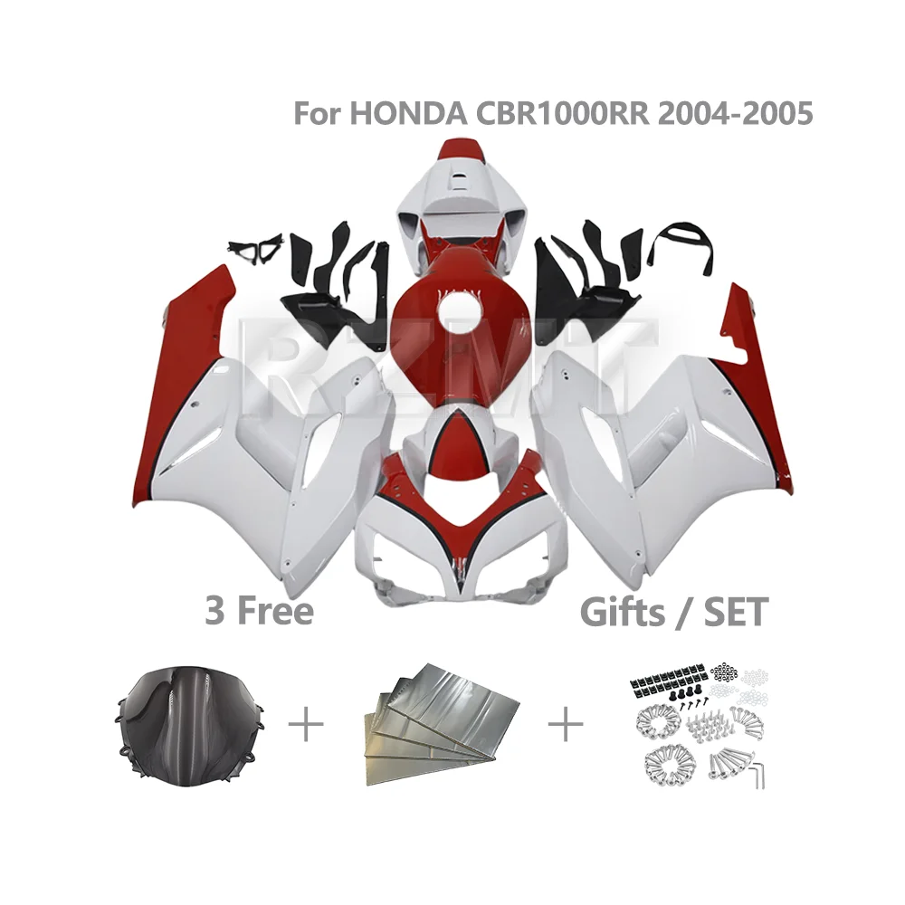 

Комплект обтекателя мотоцикла для HONDA CBR1000RRR 2004-2005 CBR 1000RR ABS, инъекционные индивидуальные обтекатели, комплект деталей для кузова H1005-128a