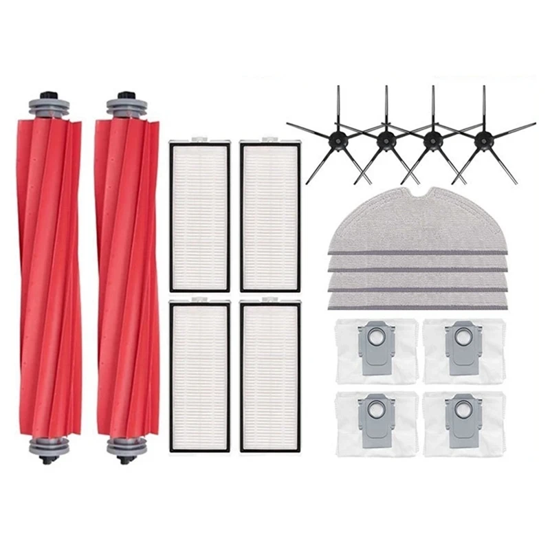 Xiaomi Roborock-掃除機のスペアパーツ,掃除機のスペアパーツ,メインサイドブラシ,モップクロス,ダストバッグ,q7 max,q7 max,q7 plus,t8