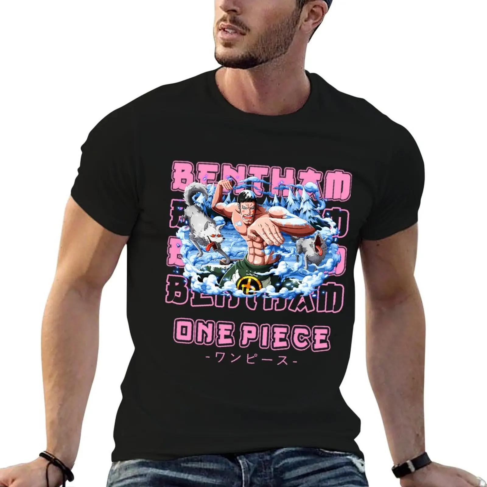 one bon kurei - one anime series T-Shirt aesthetic clothes blacks customizeds t shirts men