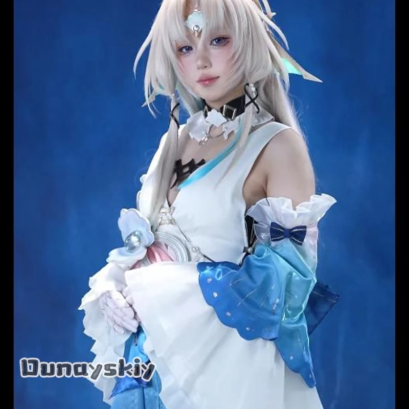 

Костюм для косплея Hemera*/Honkai Star Rail Pearl Zhenzhu, полный комплект для женщин, для Хэллоуина, аниме-костюм для вечеринок