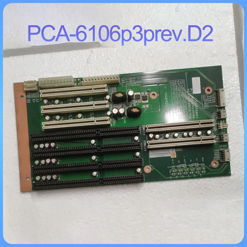 

For Advantech IPC Backplane PCA-6106p3 rev.D2