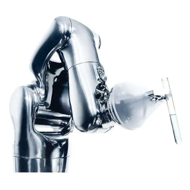 6-Axis Robotic Arm with Protective Cable Dress Pack for Automated Pick and Place Robot Systems