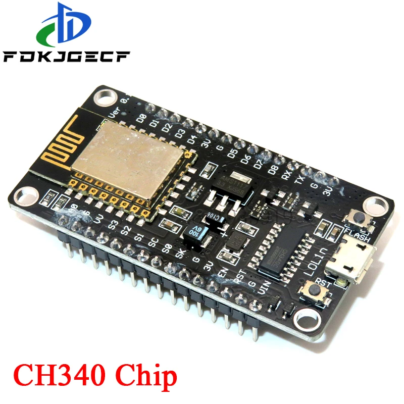 Picture 3: ESP8266 CH340G NodeMcu V3 Lua Wireless WIFI Module Connector ESP32 Development Board ESP12E Micro USB ESP8266 CP2102 Based L293D