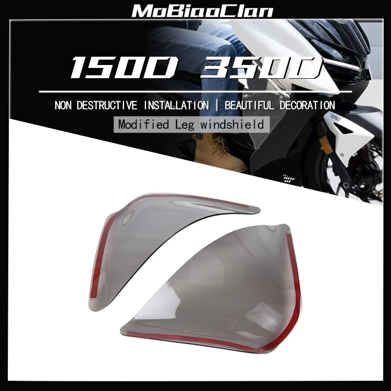 For ZONTES ZT350D ZT150D 150 D 350 D 150d 350d Motorcycle Accessories Side Windshield Leg Guards Side Plate