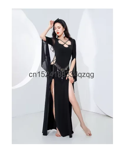 Nuevo vestido de actuación profesional de danza del vientre danza oriental Irak bata de diamante caliente vestido de actuación vestido de danza del vientre