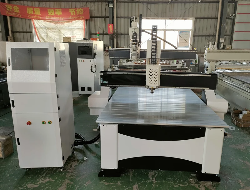 GUAN DIAO 4*8 5*10 1325 MDF/Wood/ Aluminum 3.2kw Single Head Woodworking Hinery/ CNC Router Hine