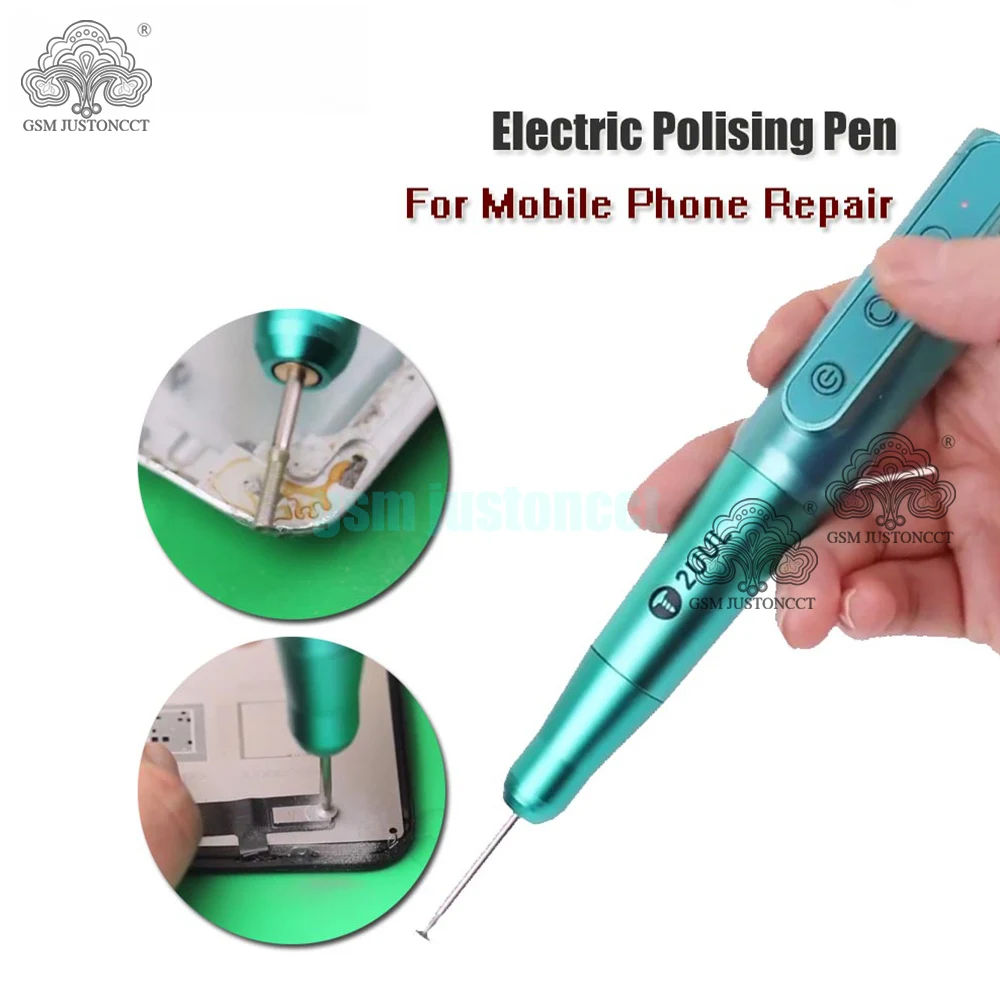 2UUL DA81 Chargeable Polish Drill Pen for Phone Repair Professional Grinding Tool Set Adjustable Forward and Reverse Rotation