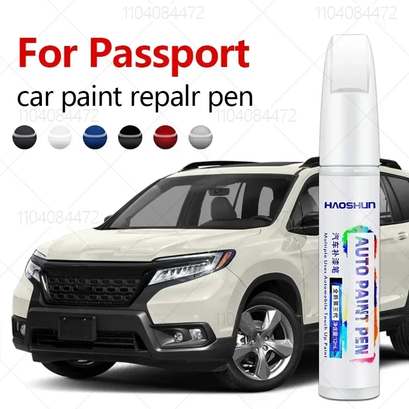 For Honda Passport  2018-2025 YF1  Paint Repair Pen Touch Up Scratch Remover DIY Auto Accessories Black White Silver Gray  Blue