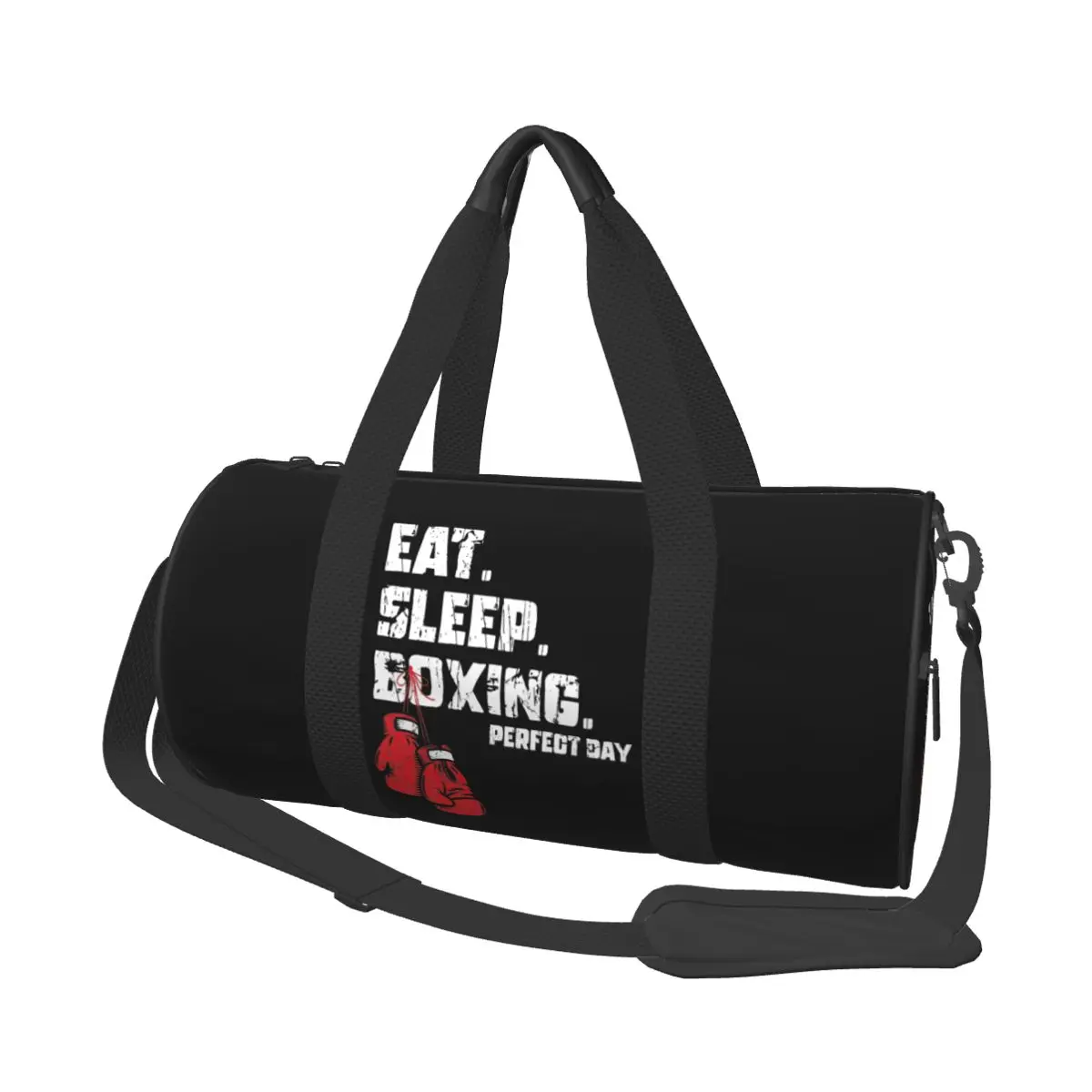 Boxing Kickboxing Sport Bags with Shoes Gym Bag Waterproof Men Custom Handbag Training Funny Fitness Bag