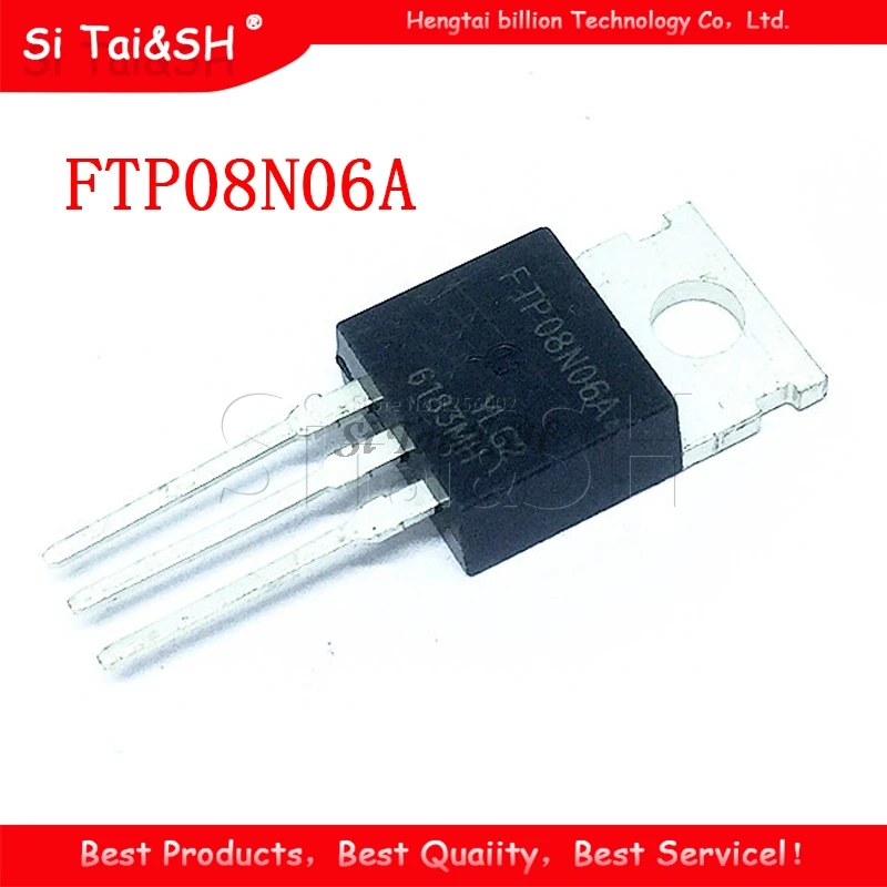 10pcs FTP08N06A TO-220 FTP08N06 TO220 08N06 new original