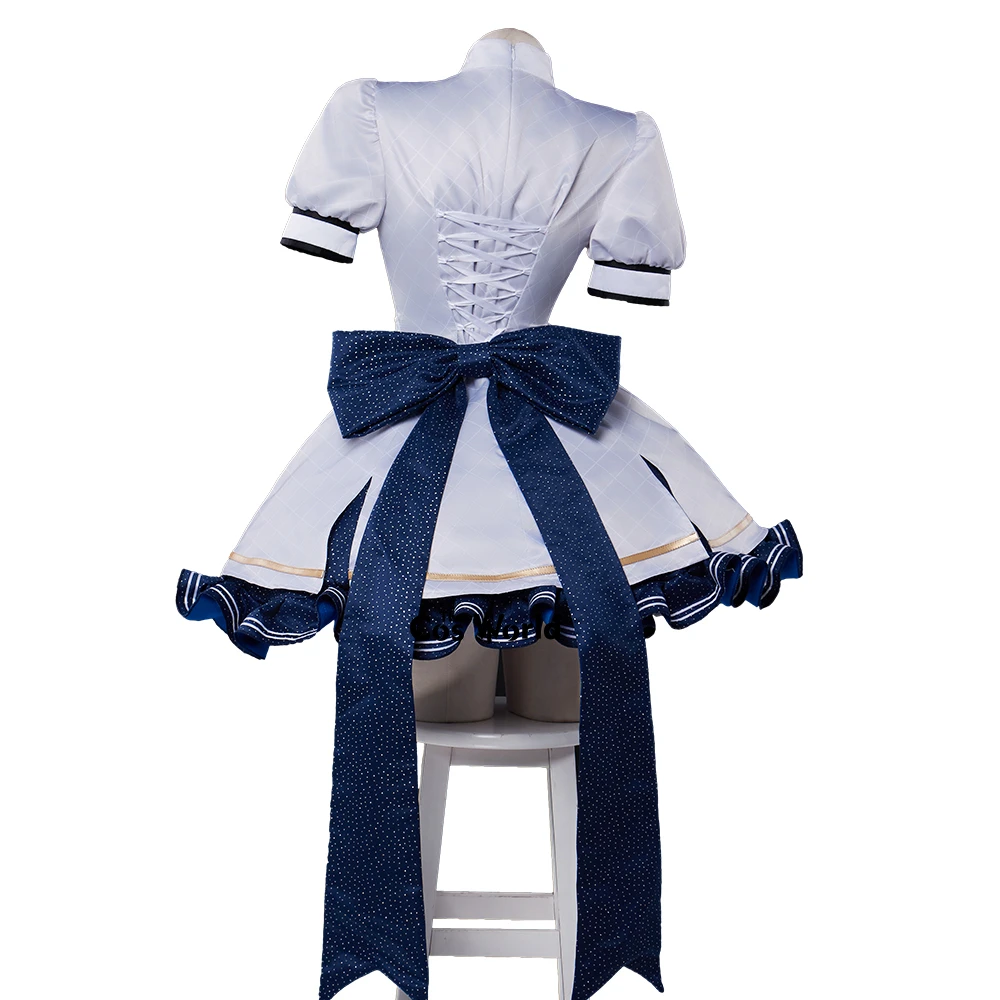 Miku Baker Maid Schort Jurk Outfits Anime Cosplay Kostuums