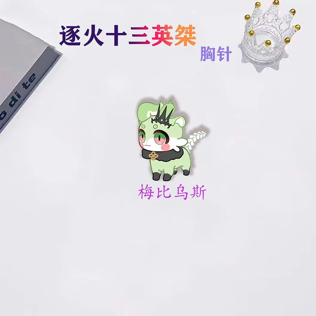 14 قطعة جديد هونكاي تأثير 3rd إليسيا شارات أنيمي لطيف دبابيس التلبيب دبوس DIY بها بنفسك حقيبة الظهر قبعة الملابس والاكسسوارات تحصيل الهدايا